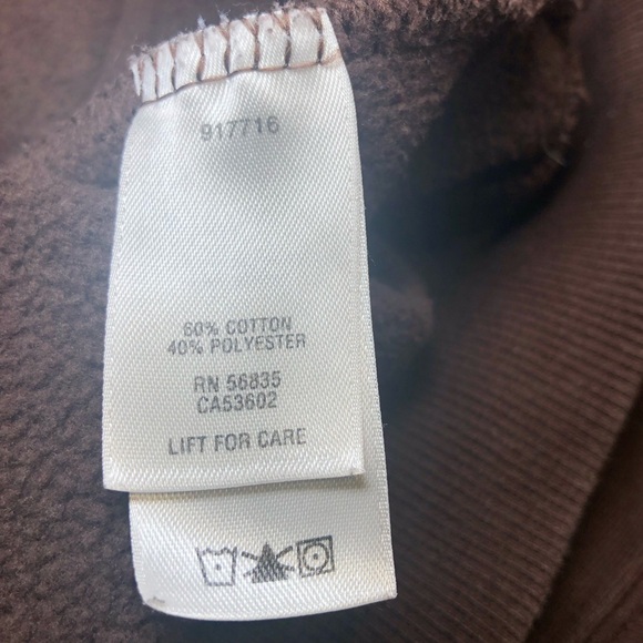 CABELA’S LEGENDARY OUTFITTERS PULLOVER BROWN HOODIE - Picture 8 of 10